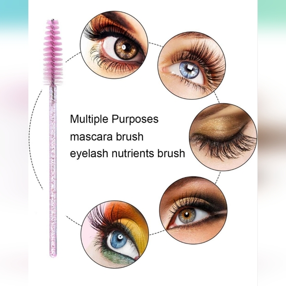 Set of 10 Eyelash & Eyebrow Brushes - Picture 5 of 5